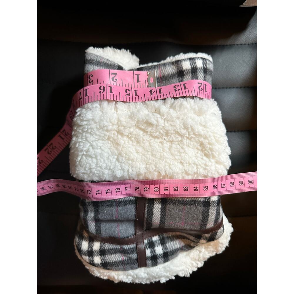 Warm Dog Clothes for Small Dog or Cat Coats Jacket Pet Sweater Grey, X-Small New - Picture 9 of 14